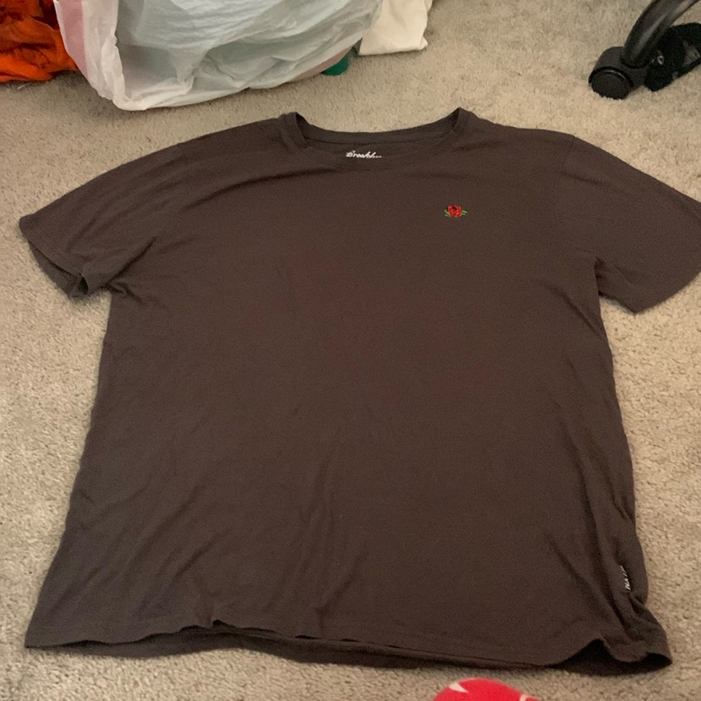 Brooklyn cloth large, with rose embroidery